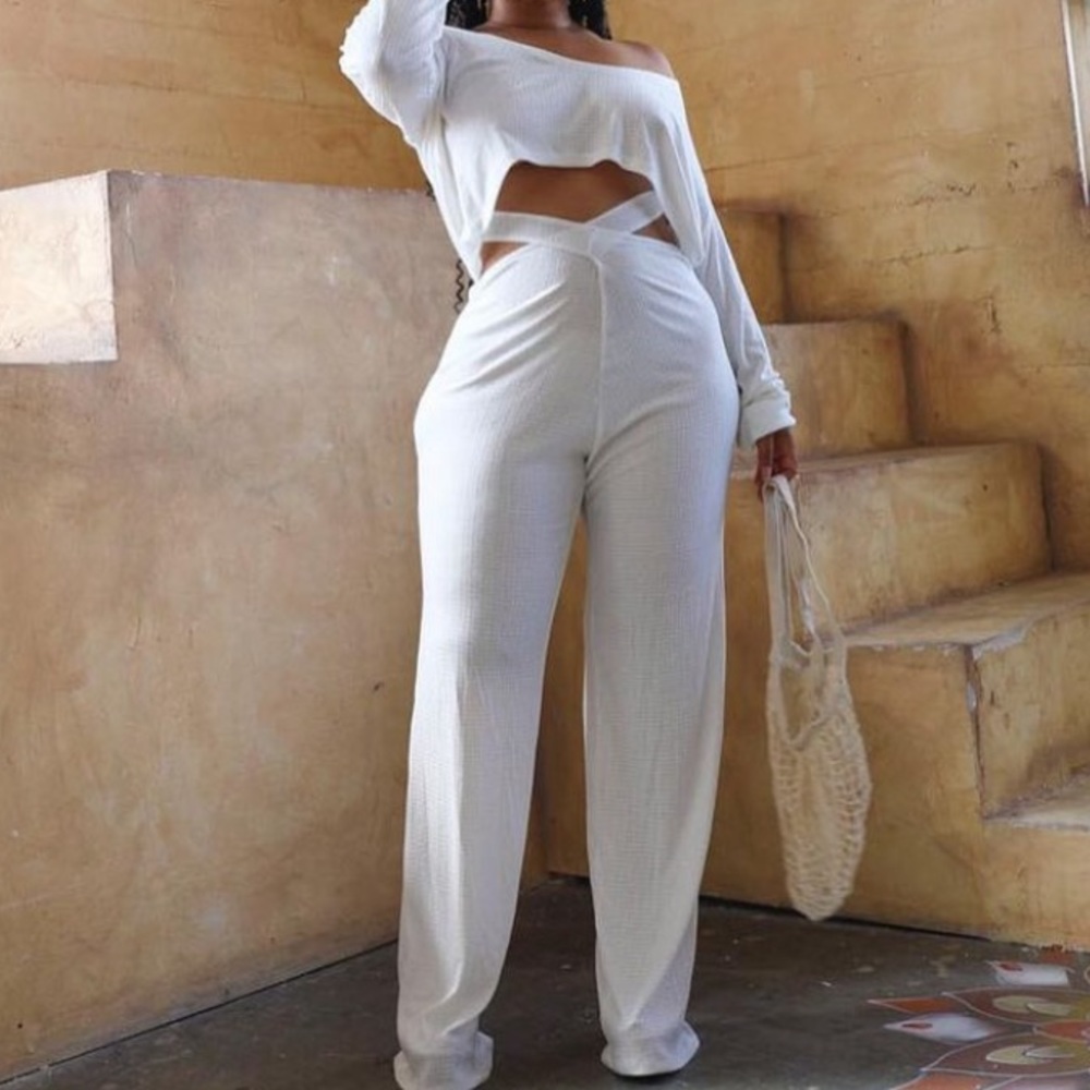 Shop Babes Leisure Pants Set Top and Bottom
